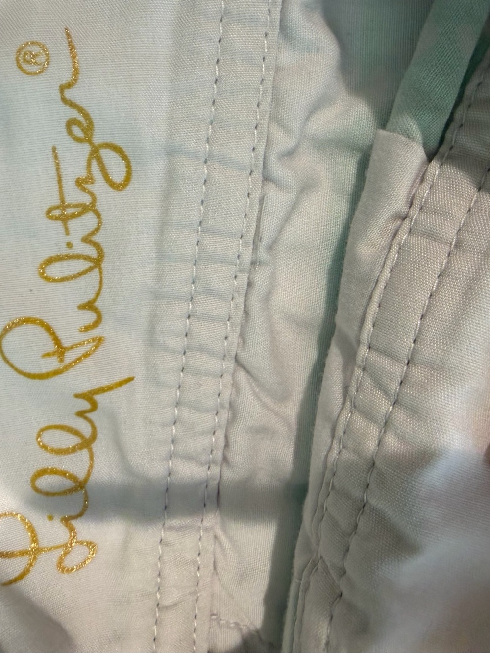 Lilly Pulitzer Callahan Floral Cotton Shorts - Pink & Mint Size 10 - Picture 7 of 8